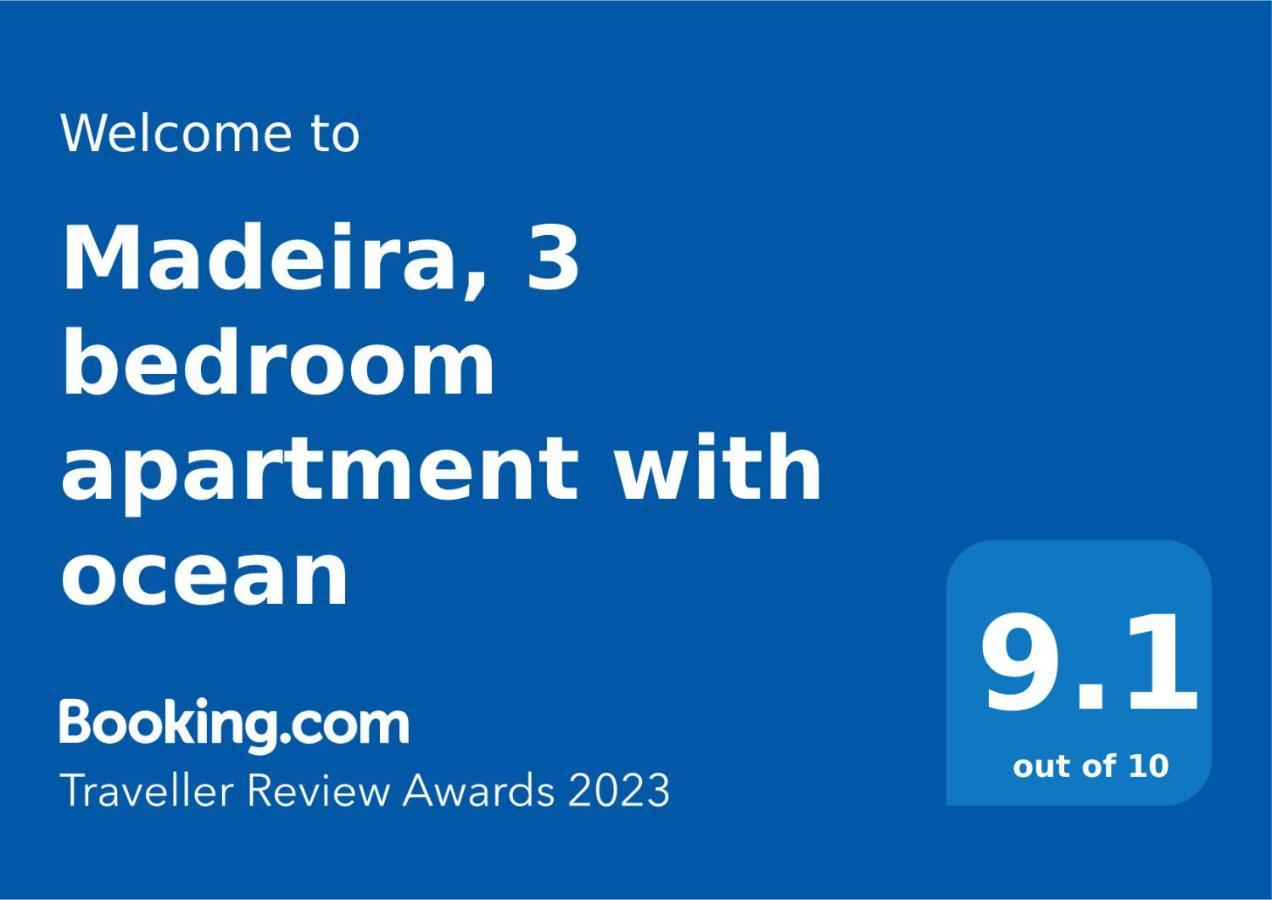 Madeira, 3 Bedroom Apartment With Ocean Views In Funchal Εξωτερικό φωτογραφία